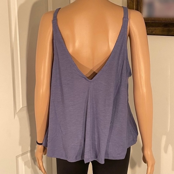 NWT FREE PEOPLE Dani Tank in Dusty Iris Purple - Medium - Picture 2 of 8